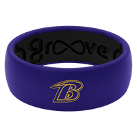 Original NFL Baltimore Ravens - Groove Life Silicone Wedding Rings