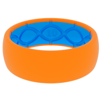 Blaze Orange Solid Ring view 1