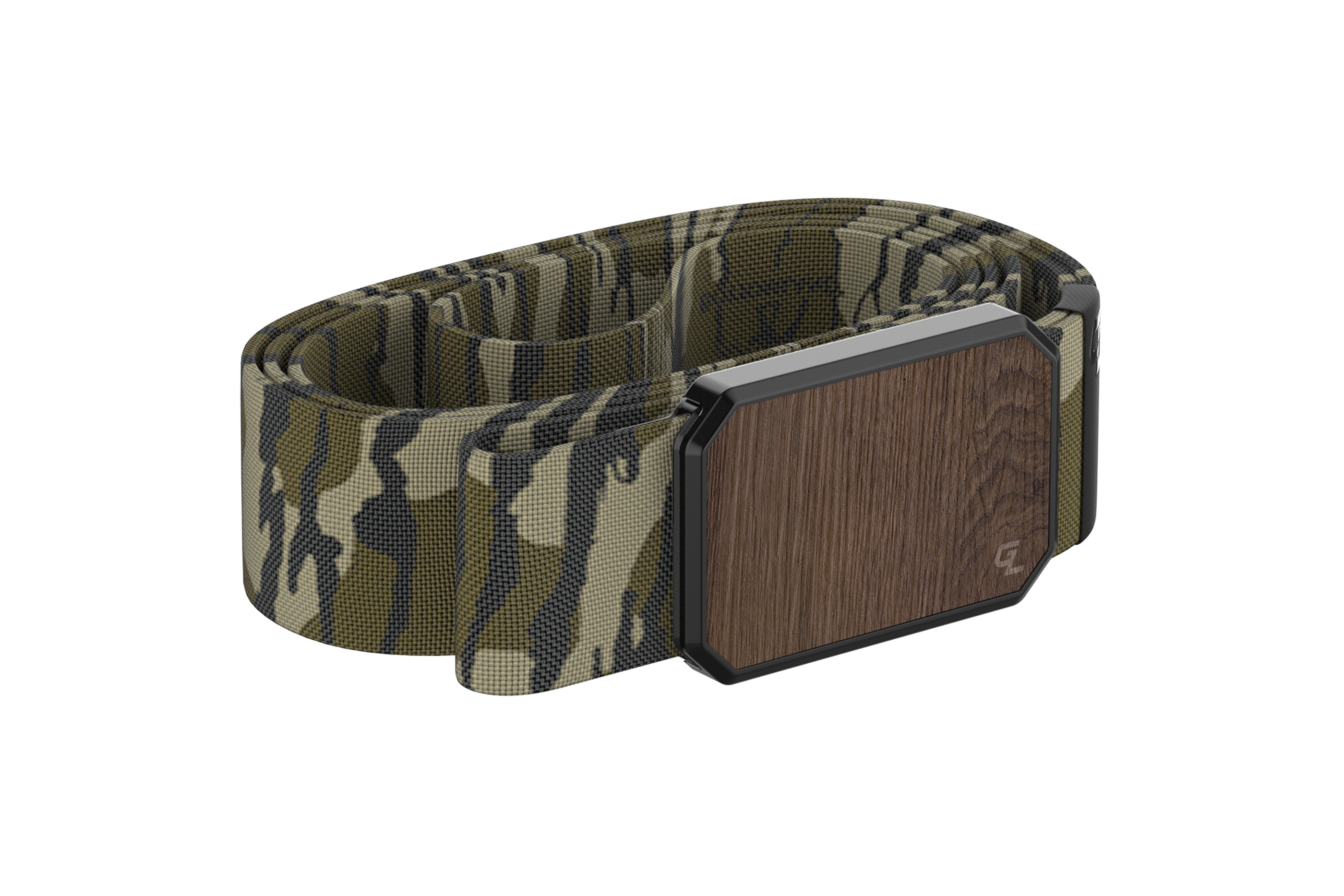 Groove Belt Walnut/Mossy Oak Bottomland viewed from side