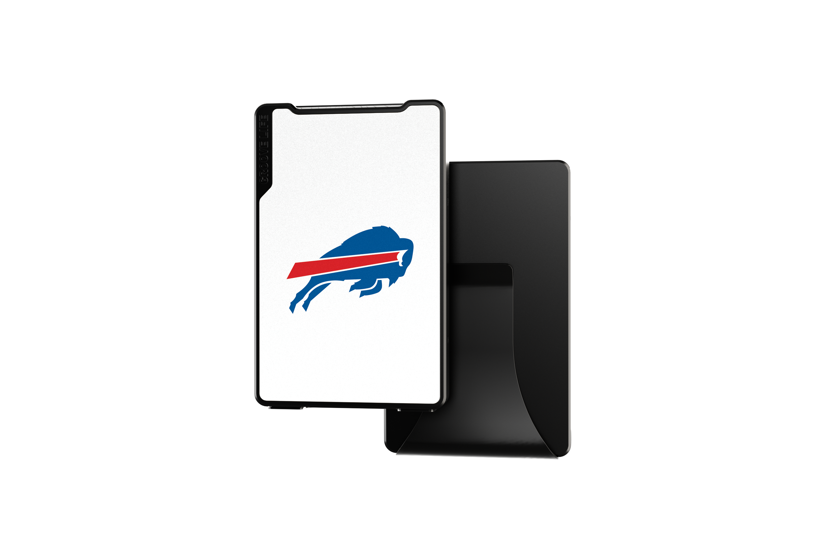 buffalo bills groove wallet Money Clip Brown Leather Go Black Leather Go view 1