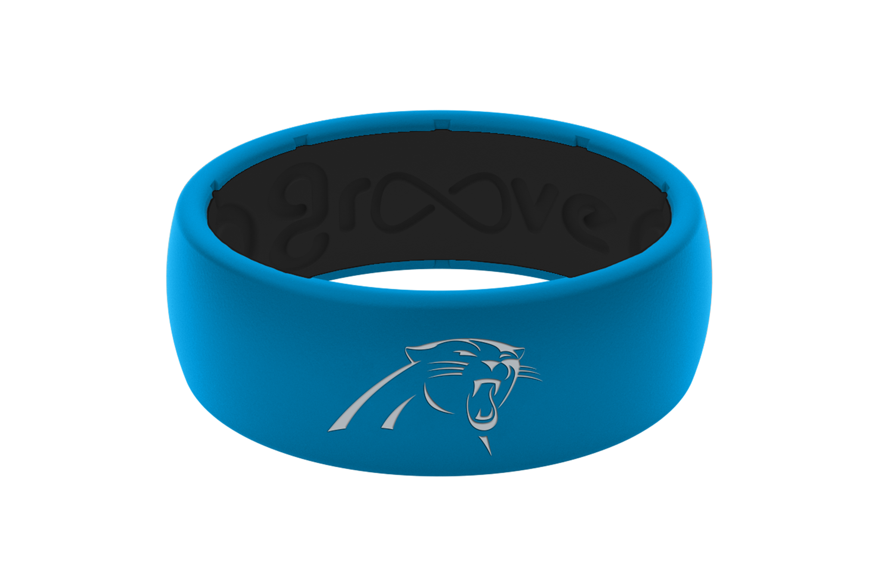 Original NFL Carolina Panthers - Groove Life Silicone Wedding Rings