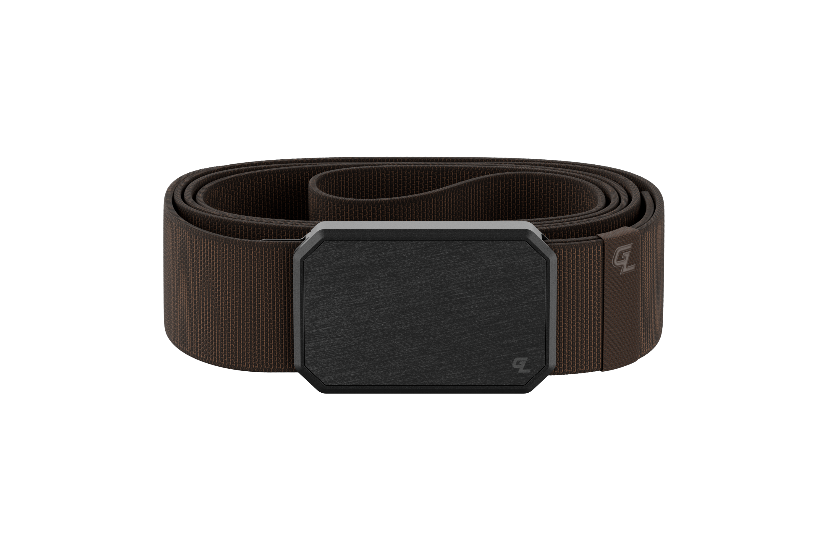 Groove Life Brown Belt with Gun Metal Buckle View 1