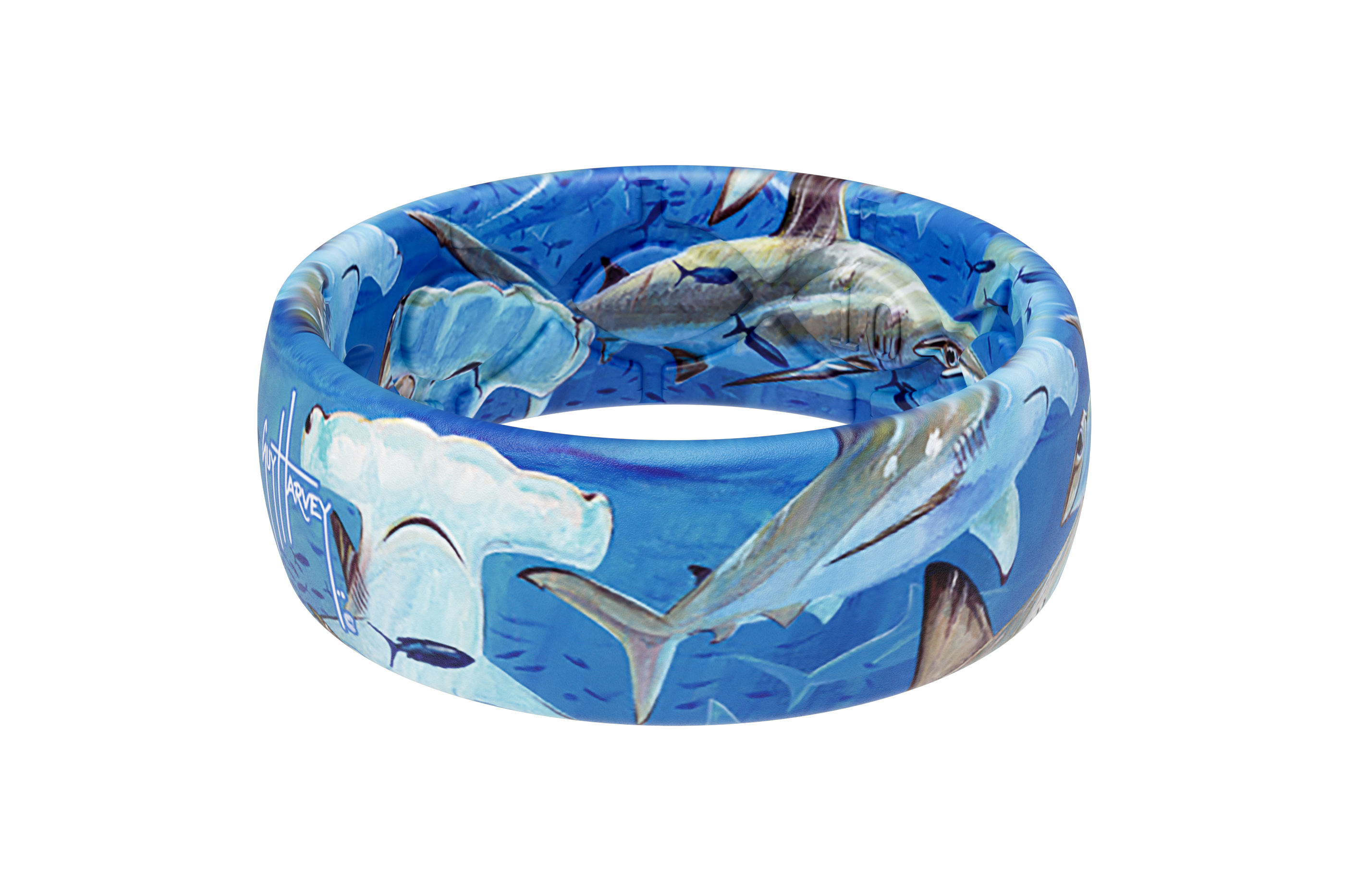 Guy Harvey hammerhead ring view 4