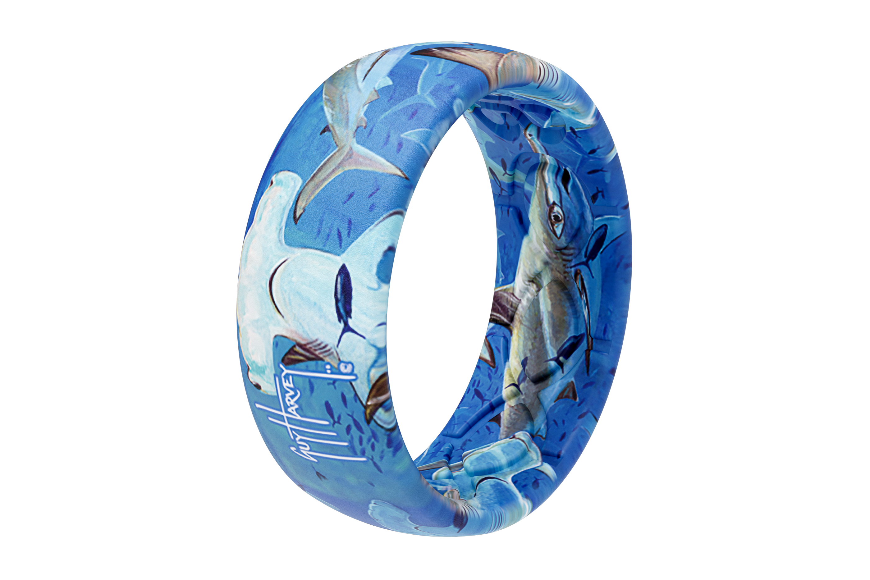 Guy Harvey hammerhead ring view 2