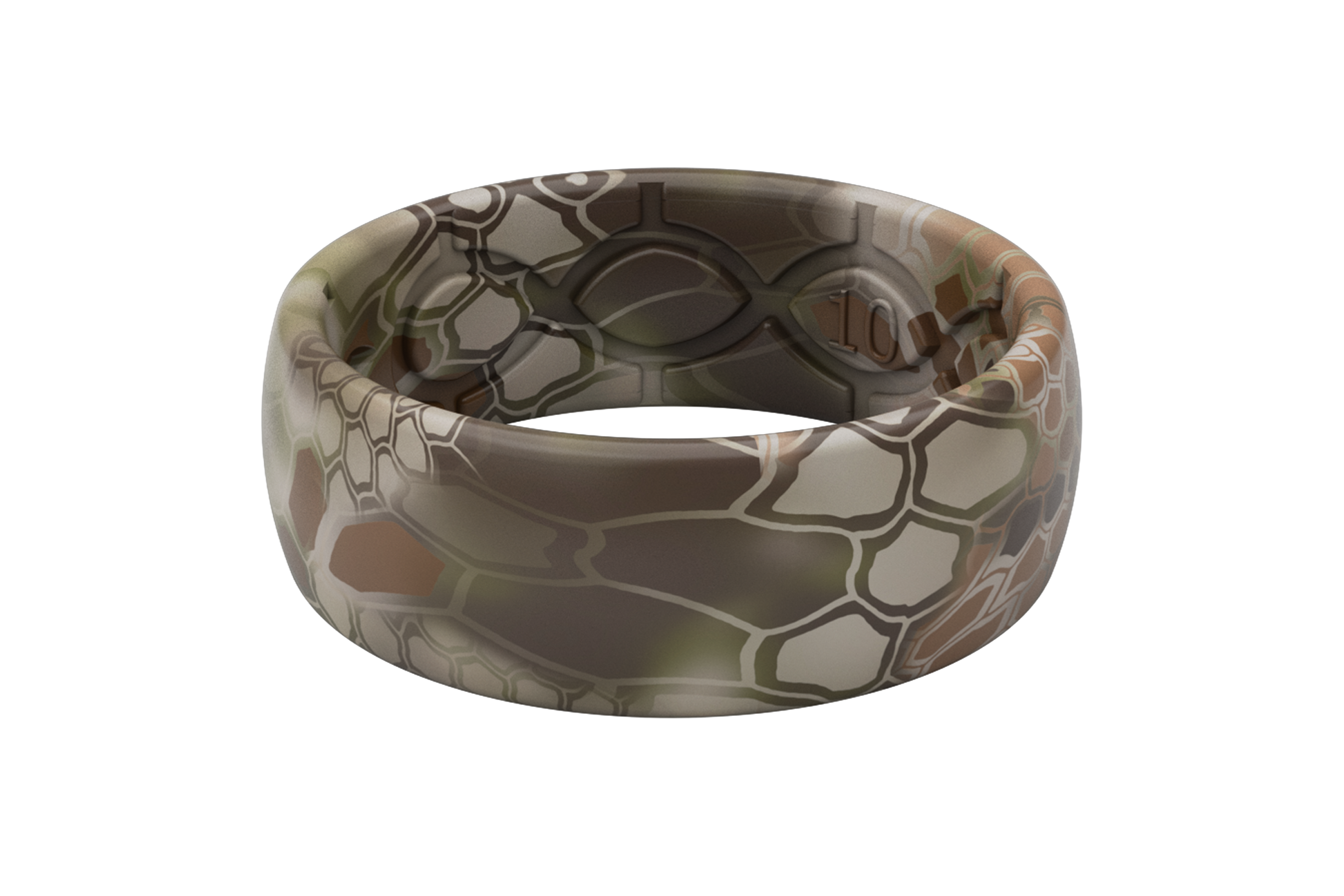 Kryptek Highlander ring front view PNG