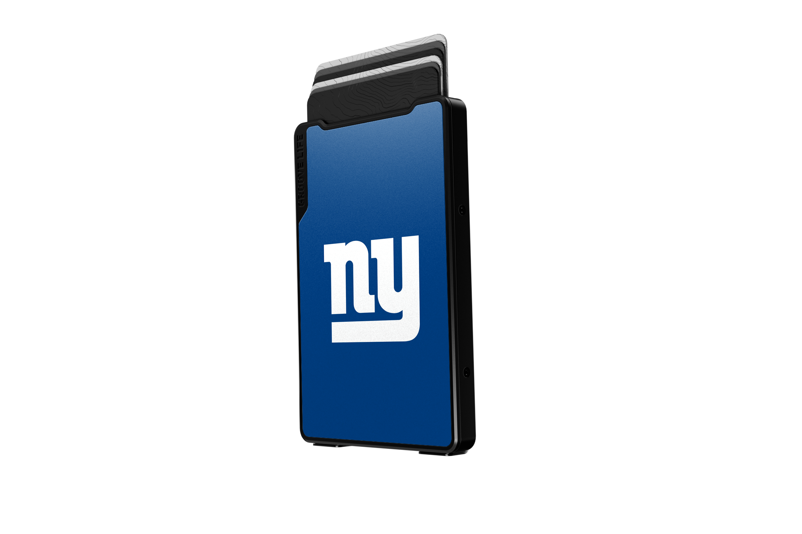 new york giants groove wallet Money Clip Brown Leather Go Black Leather Go view 3