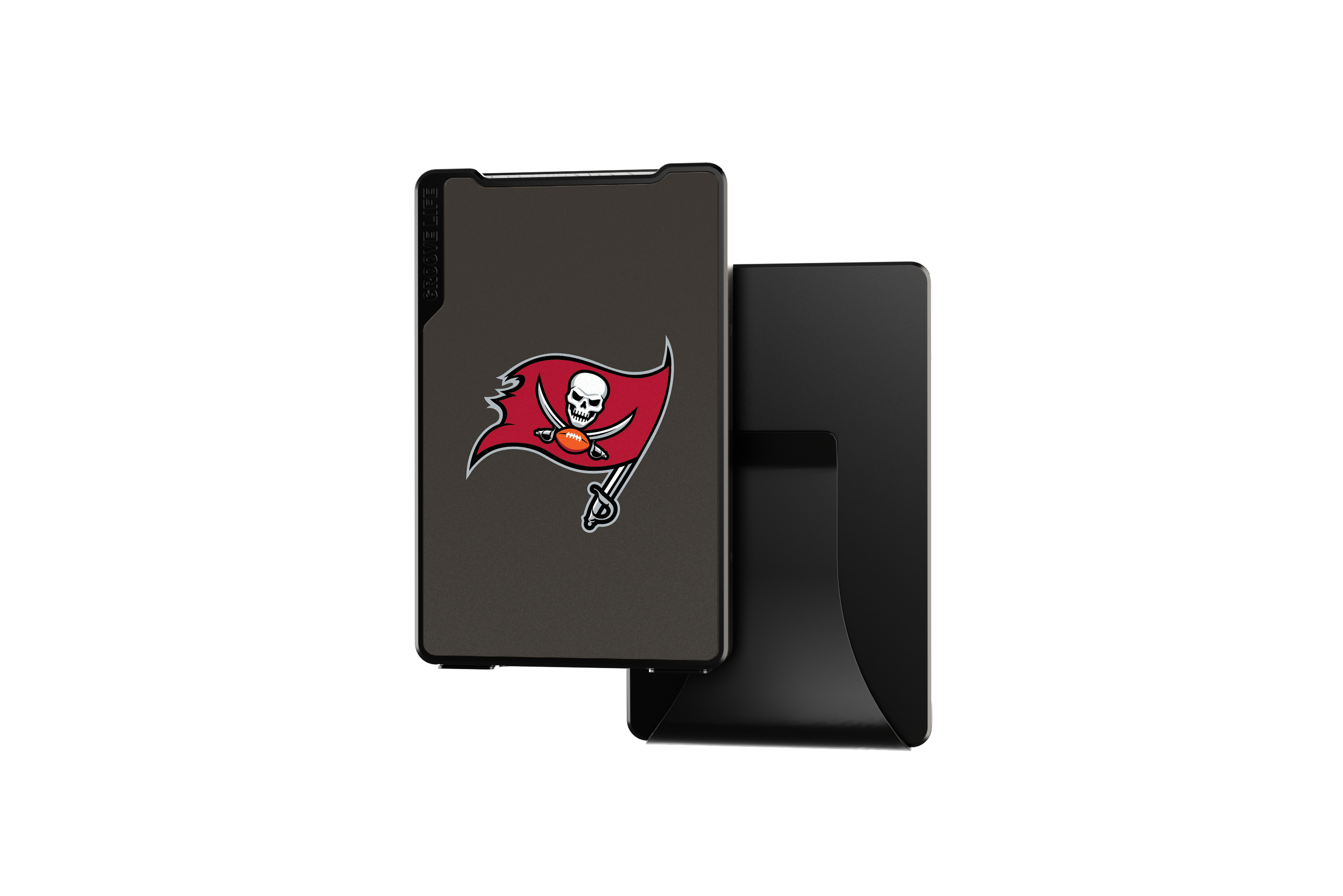 tampa bay buccaneers groove wallet Money Clip Brown Leather Go Black Leather Go view 1