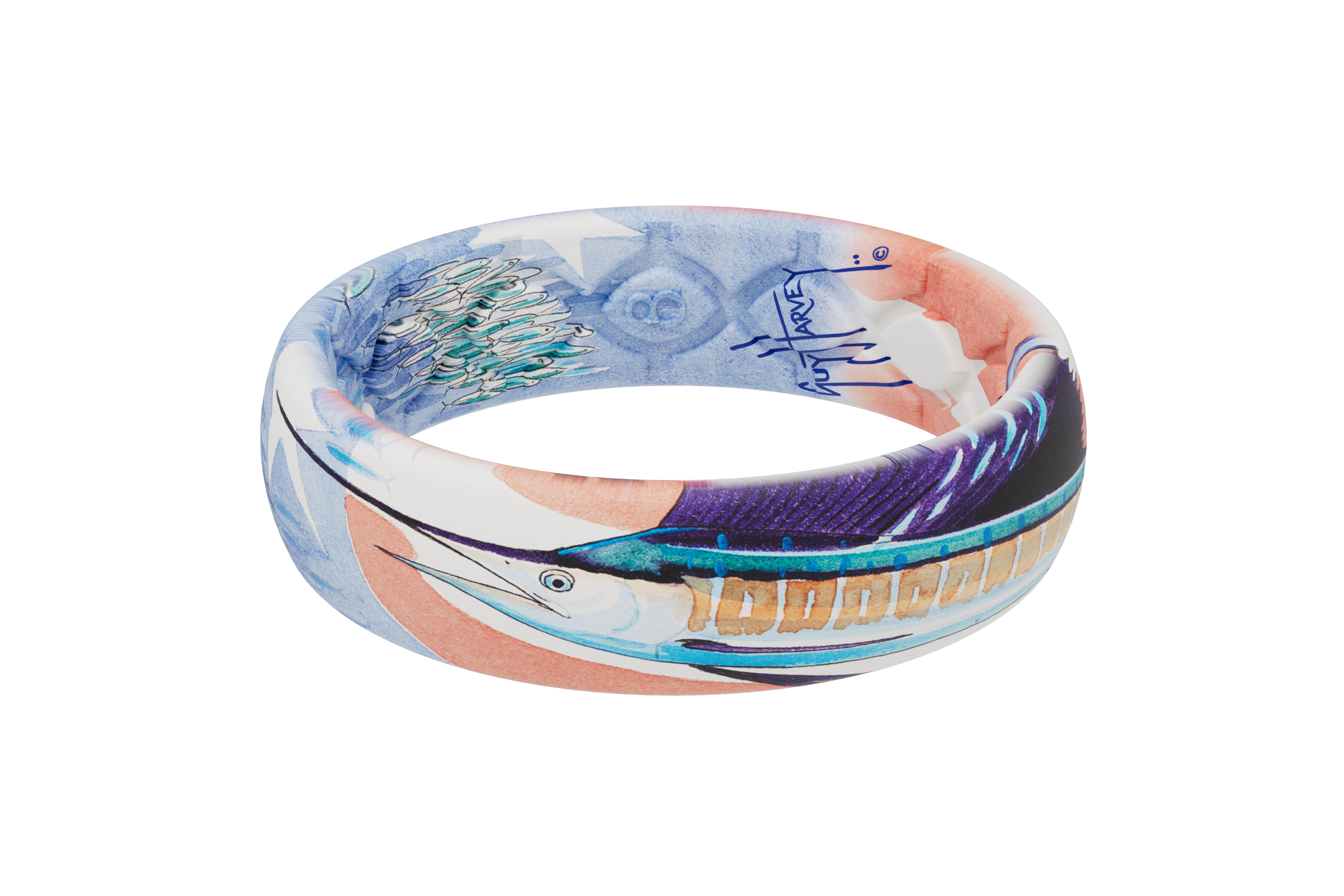 Guy Harvey Americana Thin Ring View 1