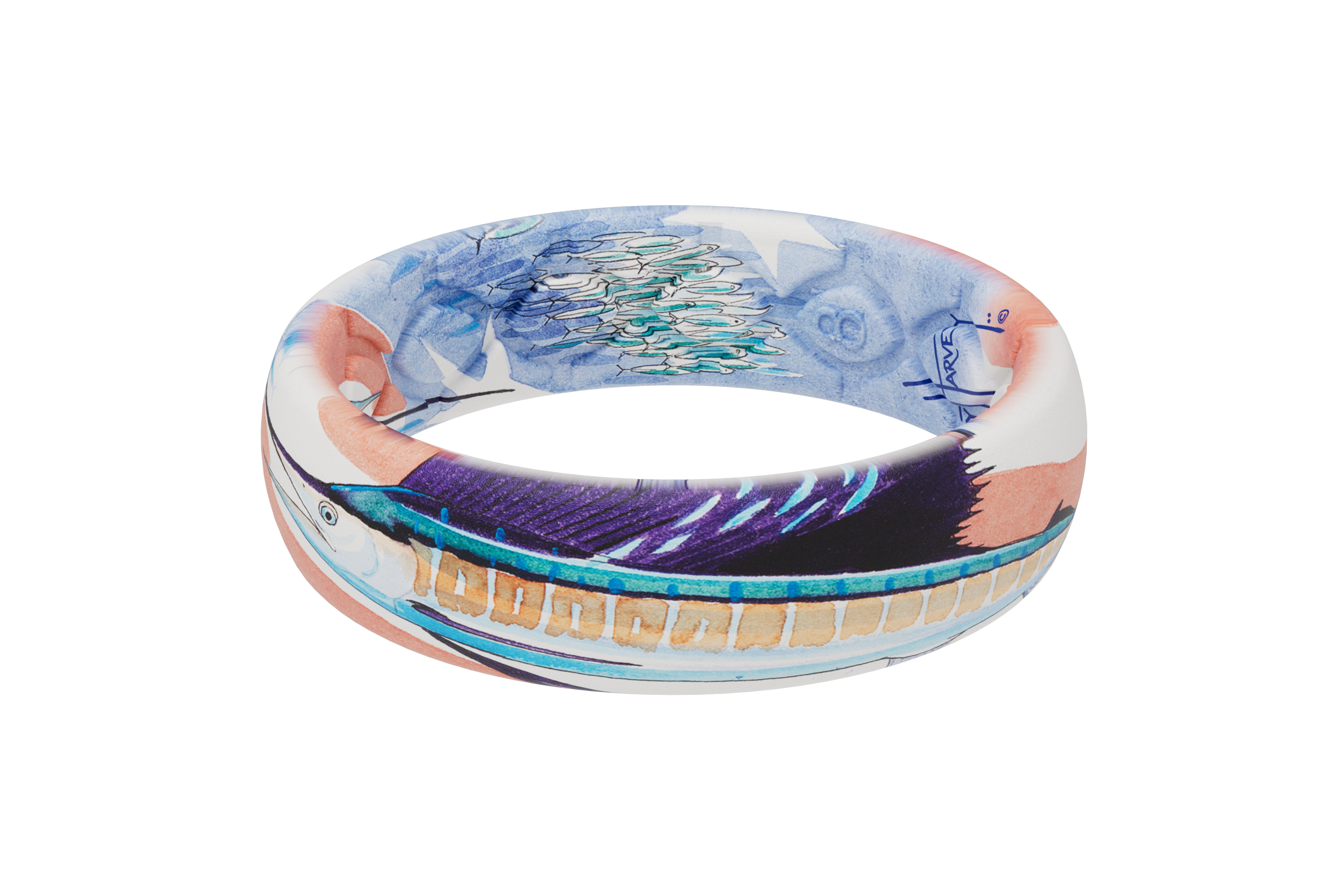 Guy Harvey Americana Thin Ring View 2