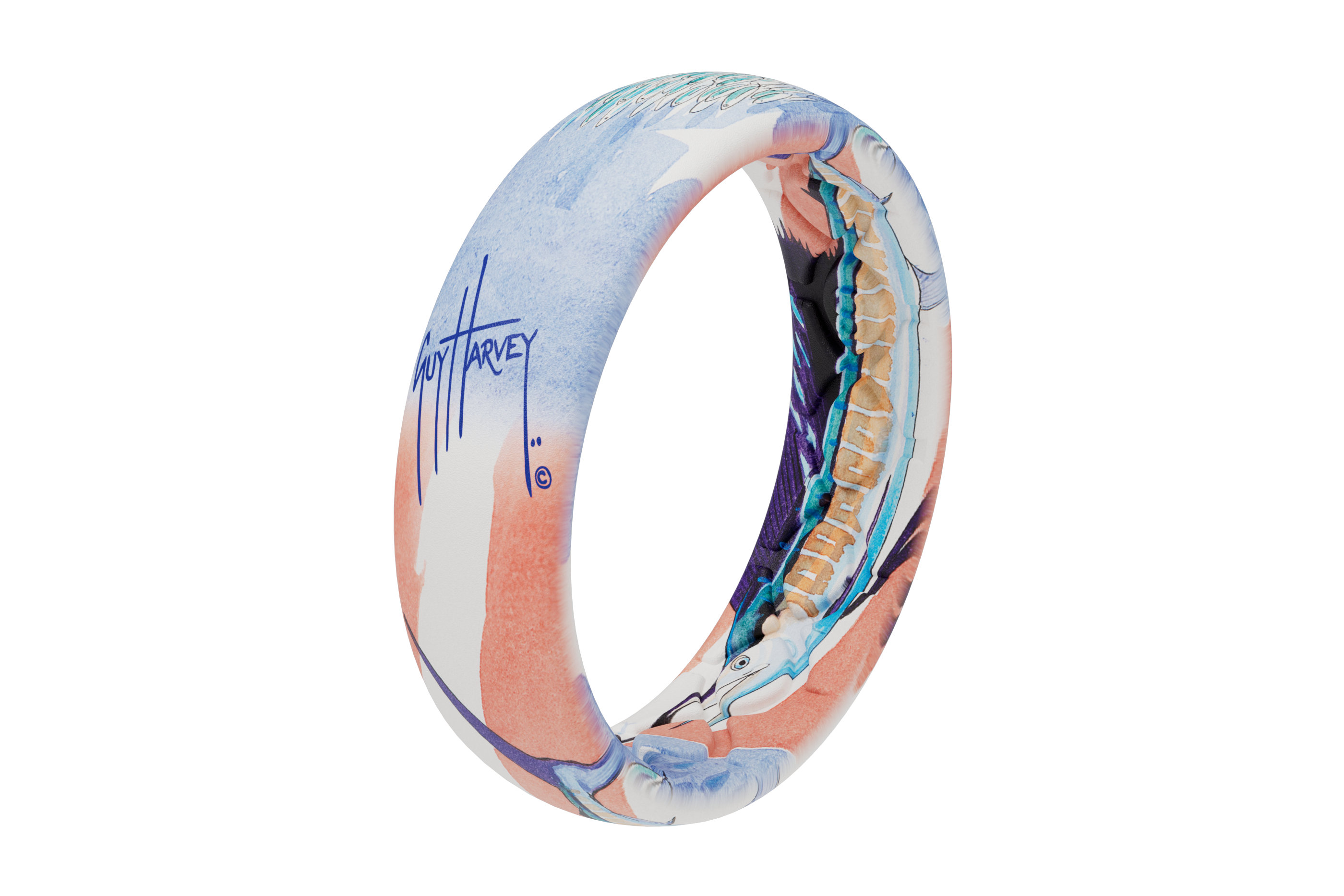 Guy Harvey Americana Thin Ring View 3