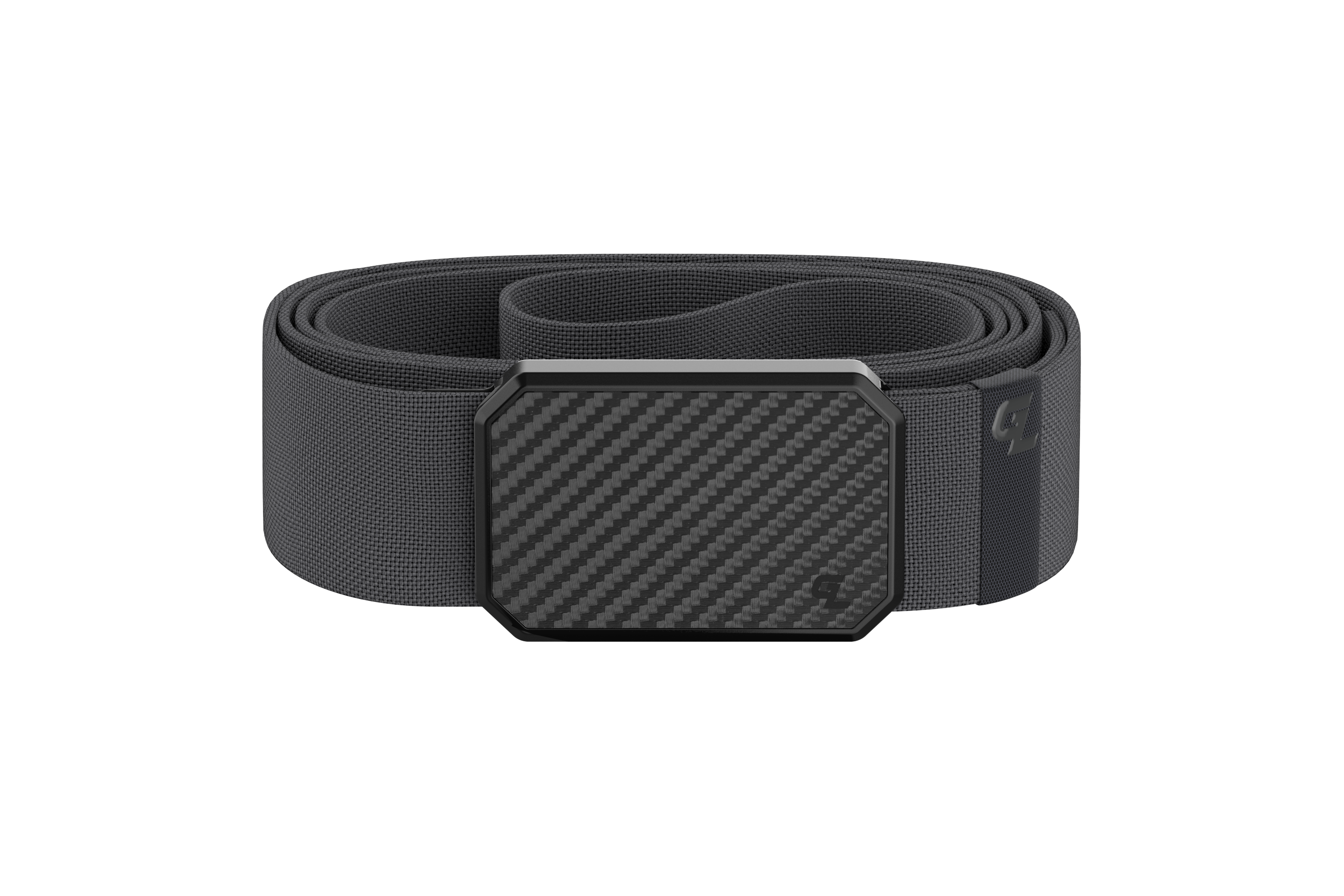 Carbon Fiber Deep Stone Belt Front View