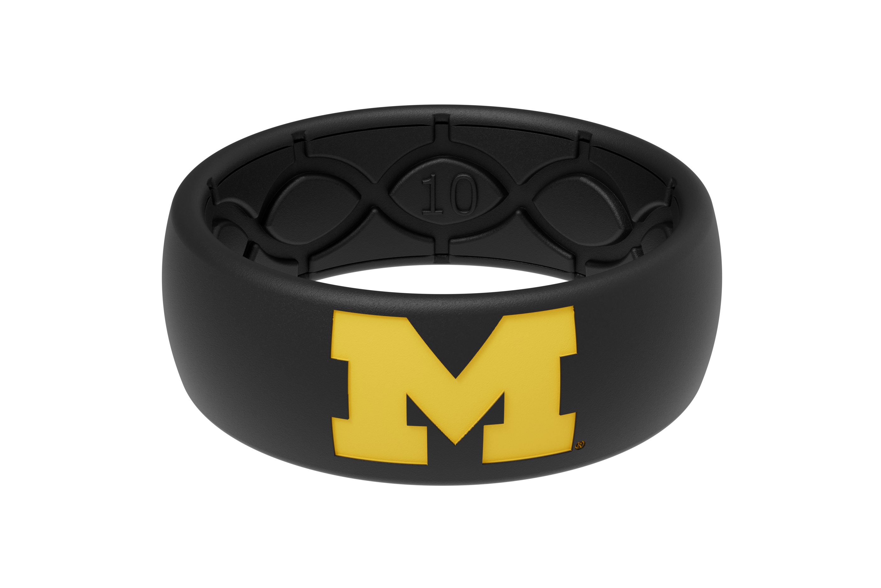 U of Michigan Blk/Ylw Original Ring View 1