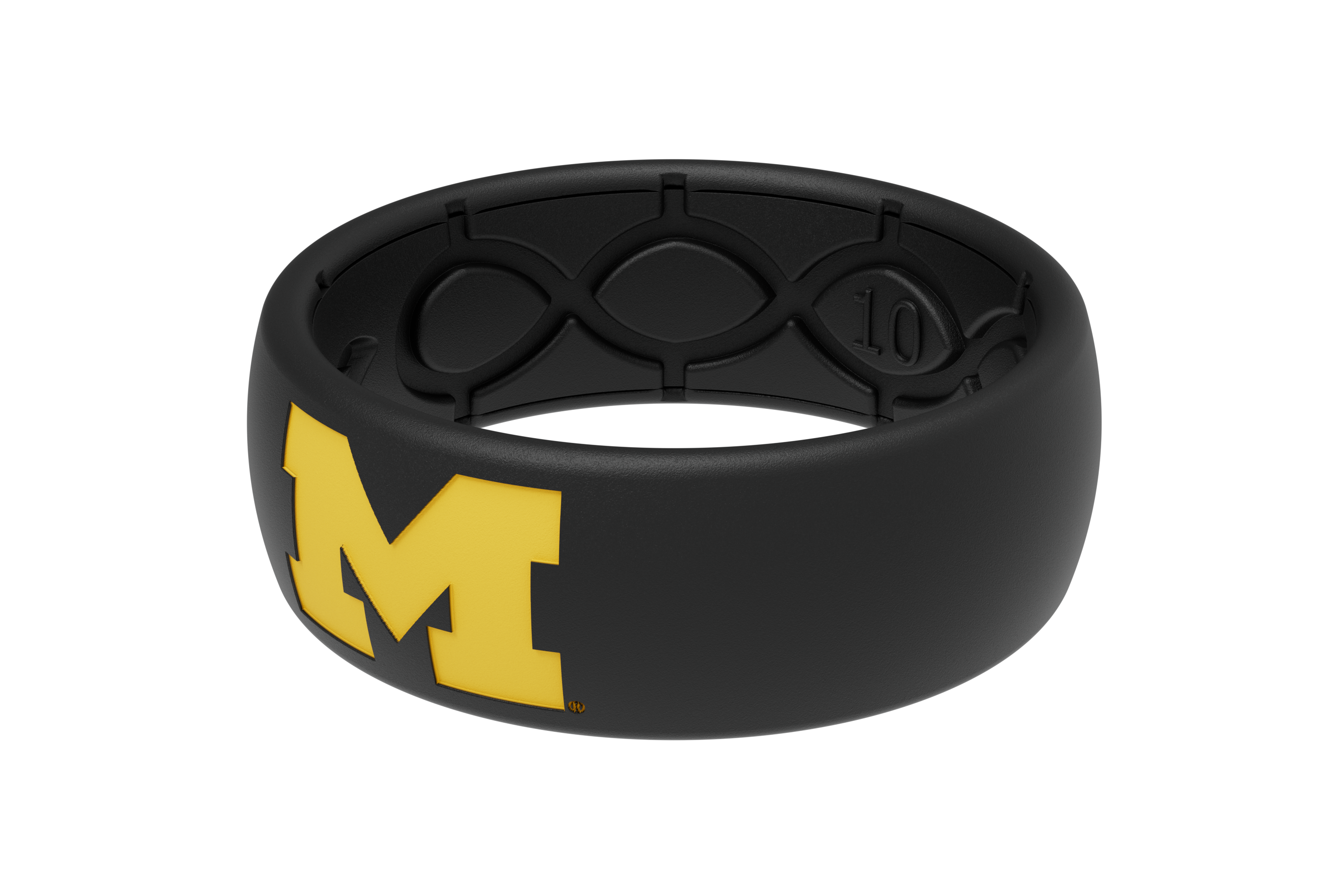 U of Michigan Blk/Ylw Original Ring View 3