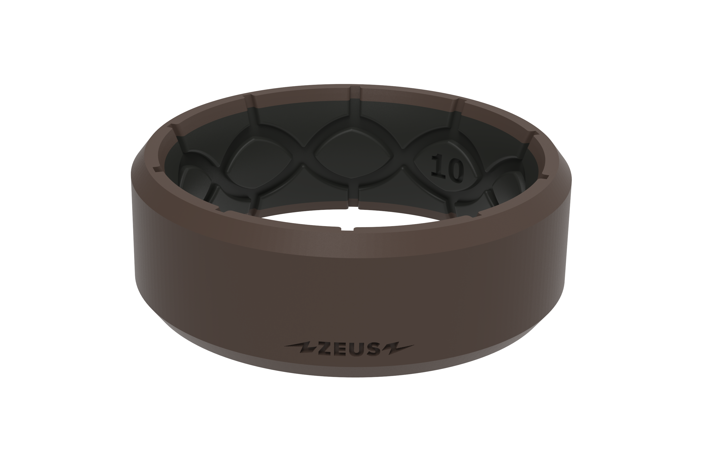 Zeus Edge Dark Earth Ring Front View