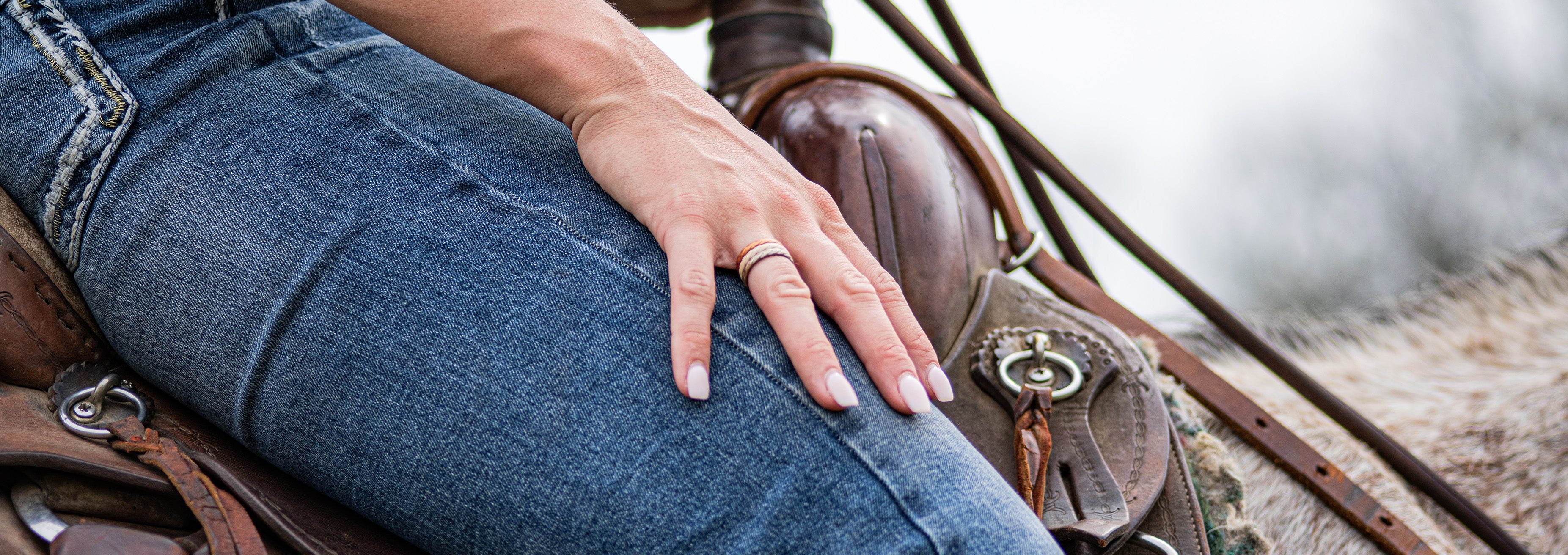 Intergalactic - Stackable Ring lifestyle image 1